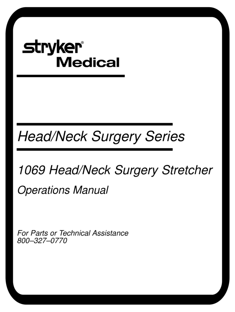 Stryker 1069 Operation manual