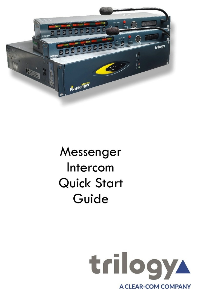 Trilogy Communications Messenger quick start guide