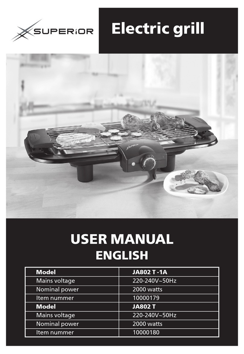 Superior JA802 T-1A user manual