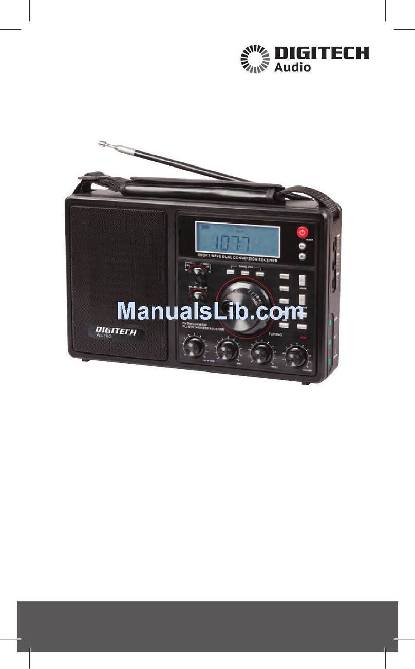 DIGITECH Audio S450 owner's manual