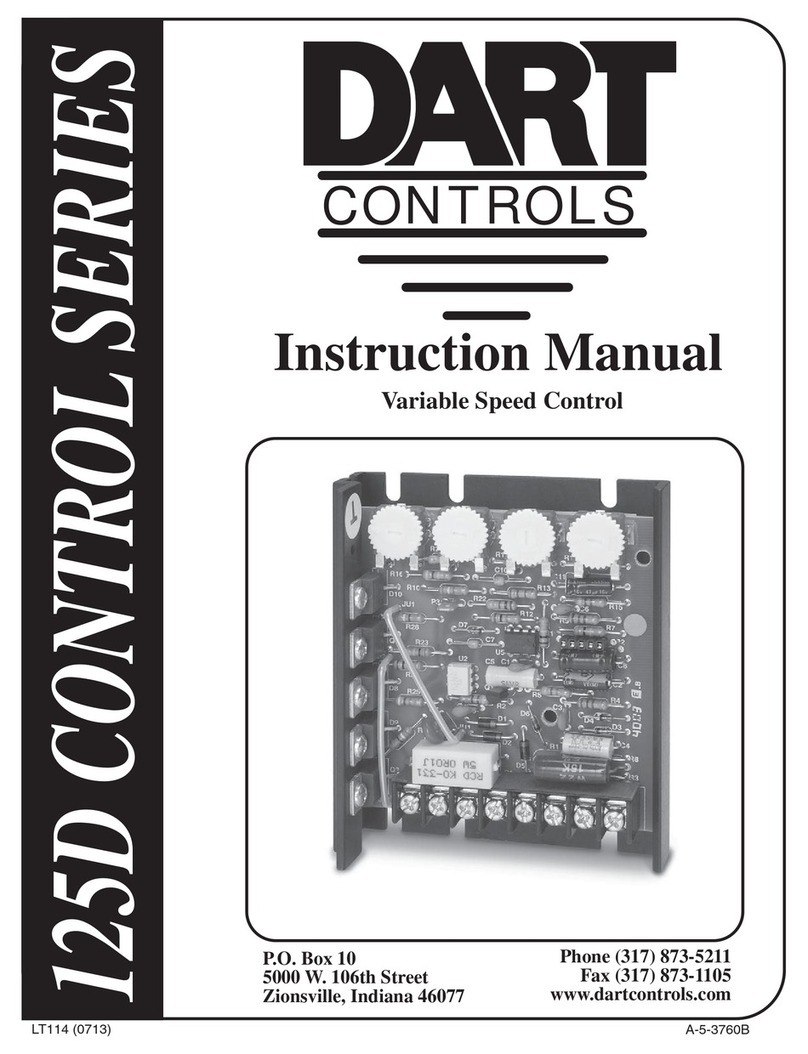 DART Controls 123D instruction manual