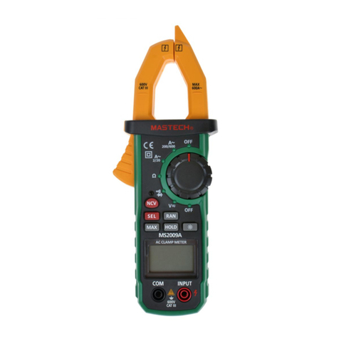 Mastech MS2009A user manual