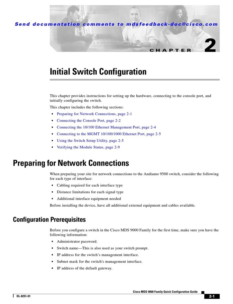 Cisco MDS 9500 Series User manual