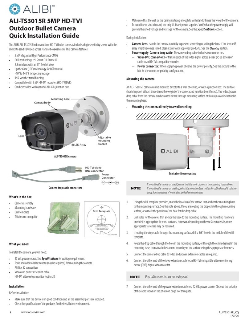 ALIBI ALI-TS3015R User manual