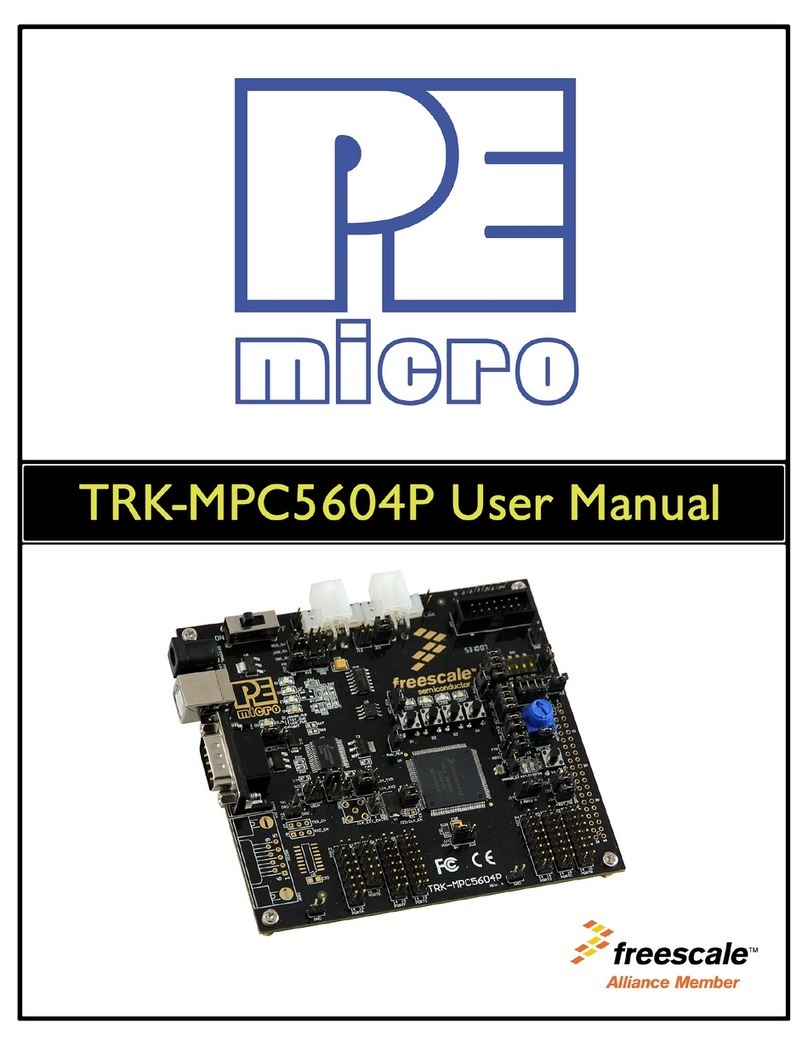 P&E Microcomputer Systems TRK-MPC5604P User manual