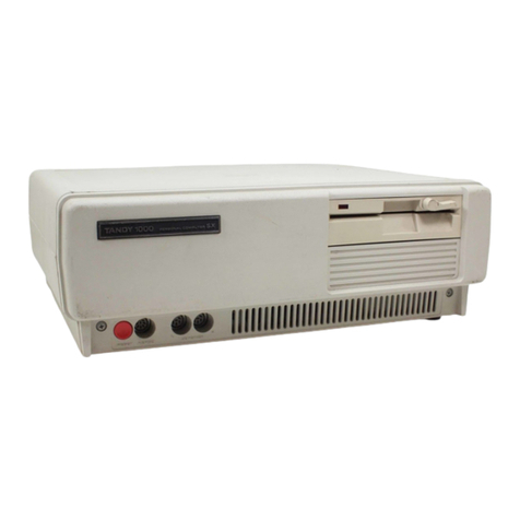 Tandy 1000SX User manual Tandy 1000SX User manual