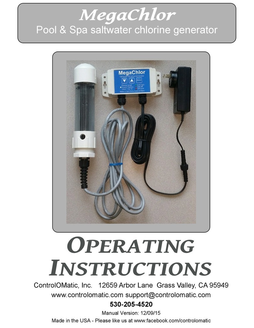 ControlOMatic MegaChlor User manual