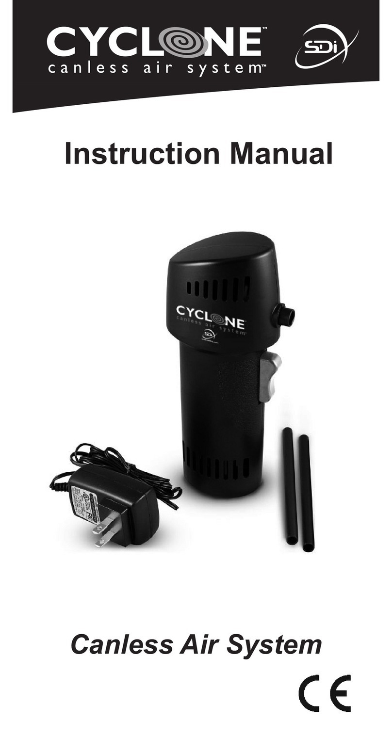 CyClone CYC01 instruction manual