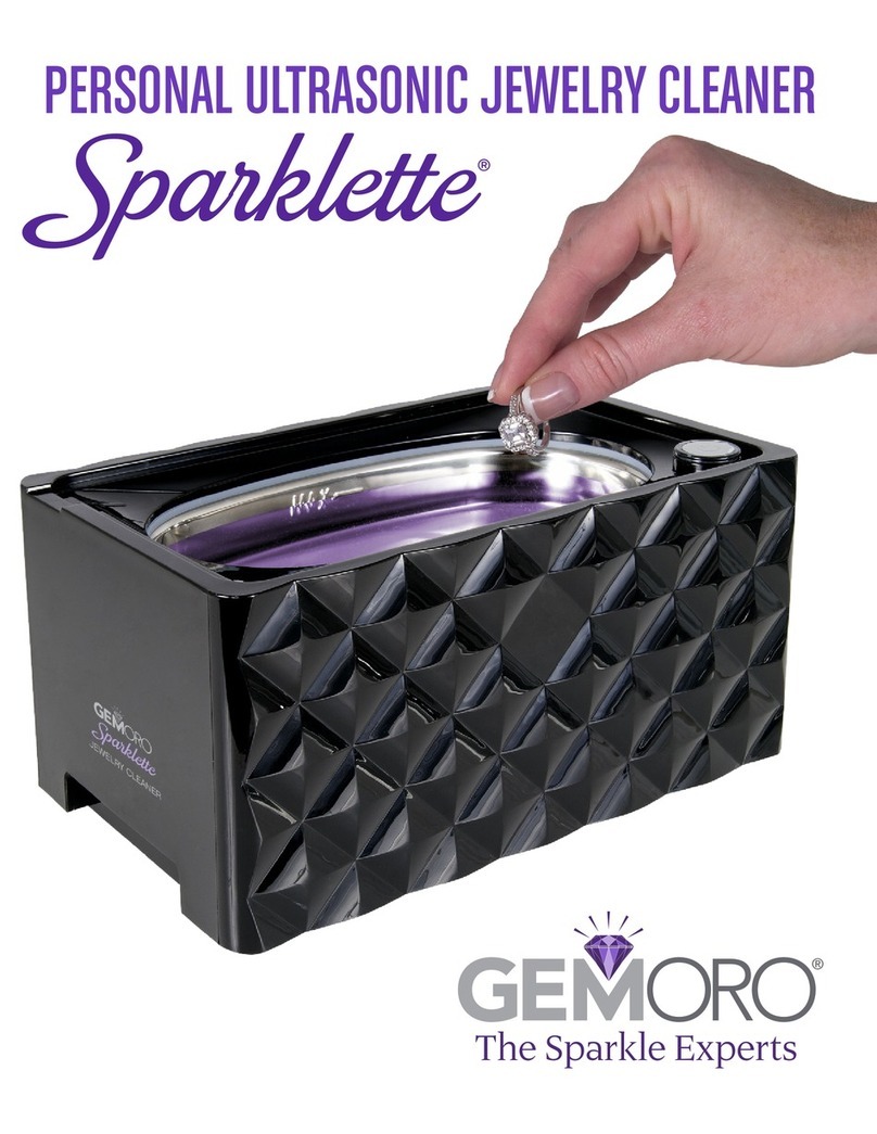 GemOro Sparklette User manual