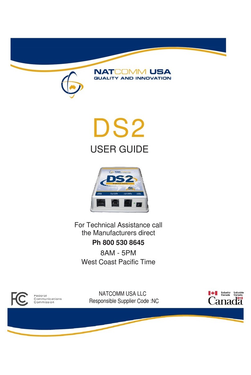 NatComm DS2 User manual