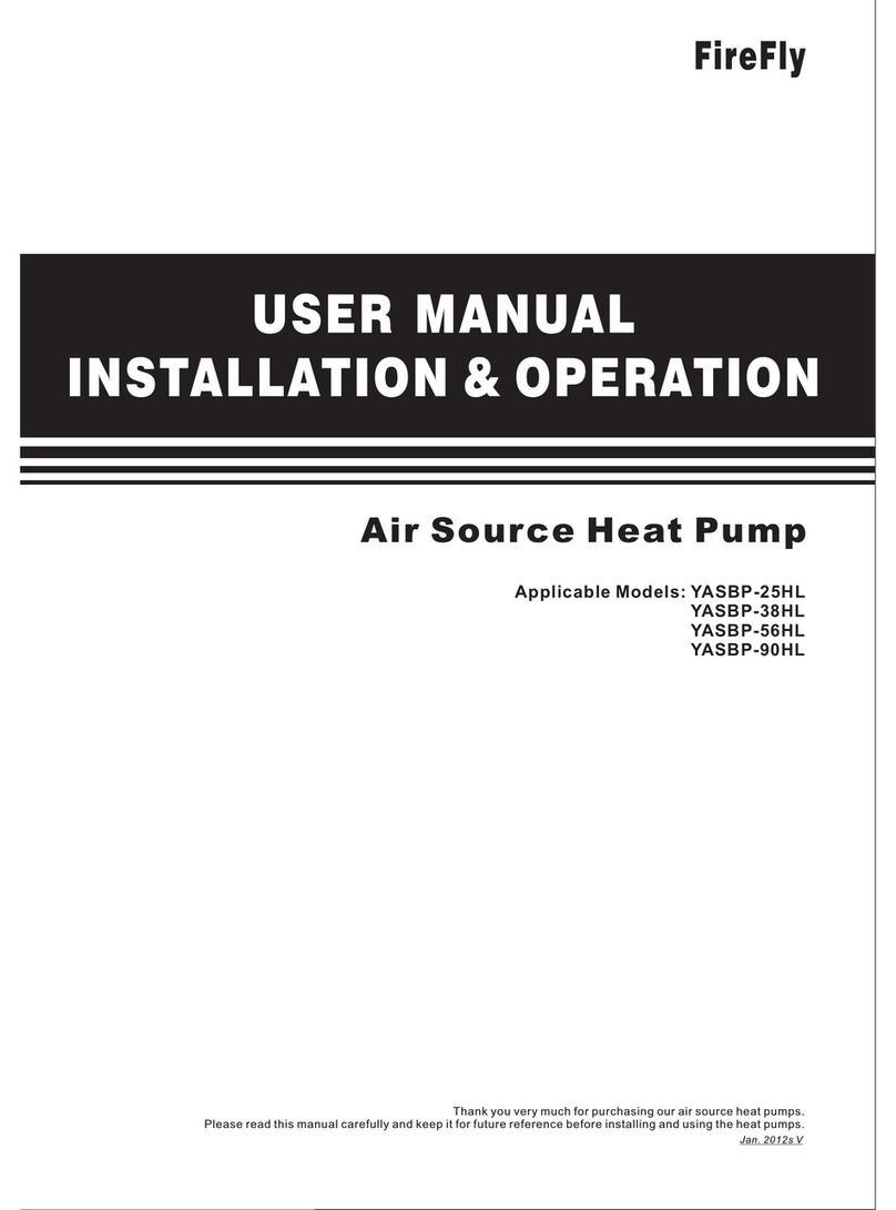 Firefly YASBP-56HL User manual, installation & operation