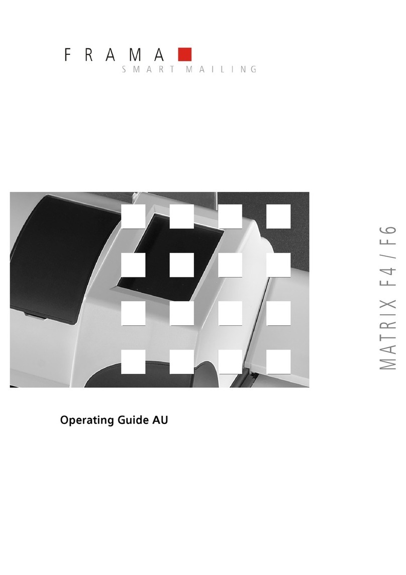 Frama Matrix F4 User manual