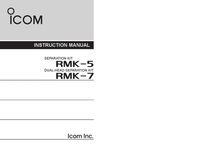 Icom RMK-5 instruction manual