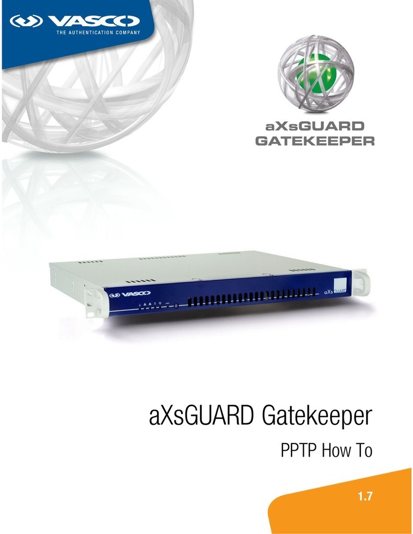 Vasco aXsGUARD Gatekeeper How to Do