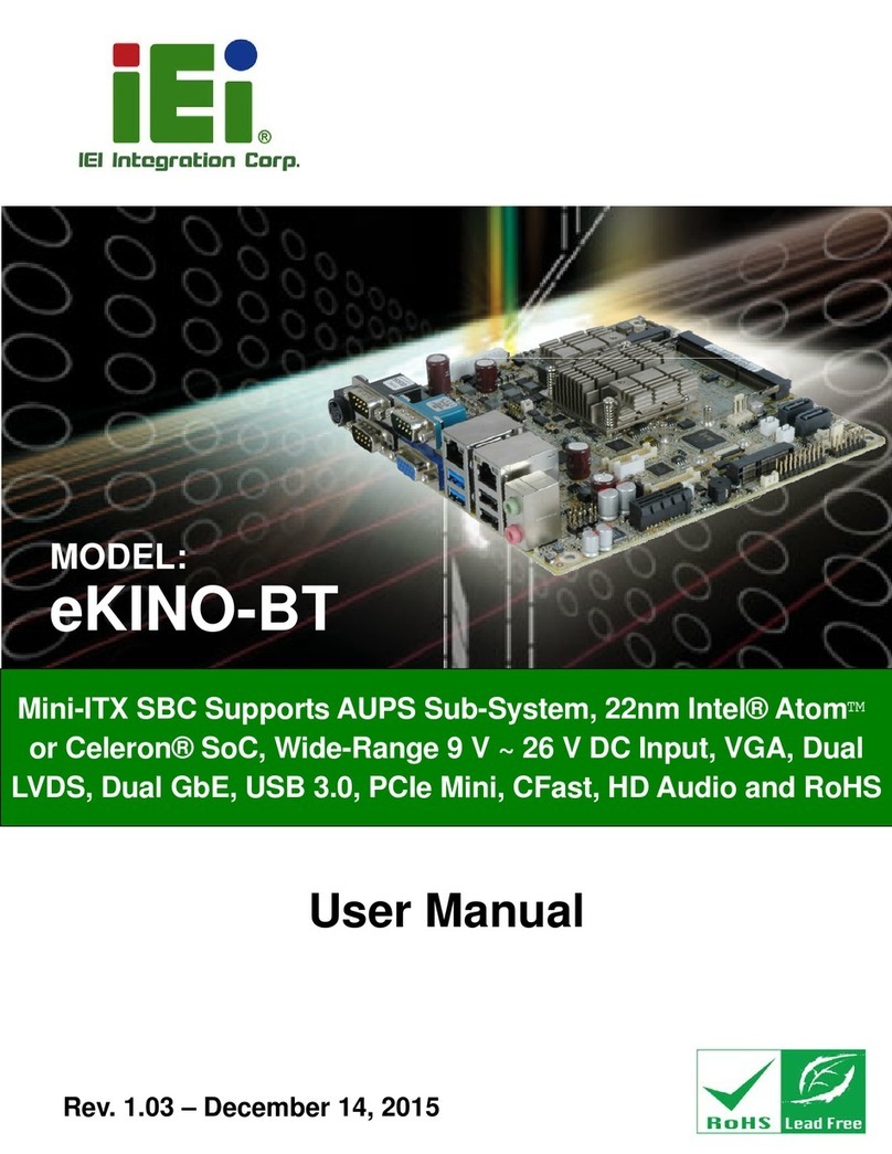 IEI Technology eKINO-BT user manual