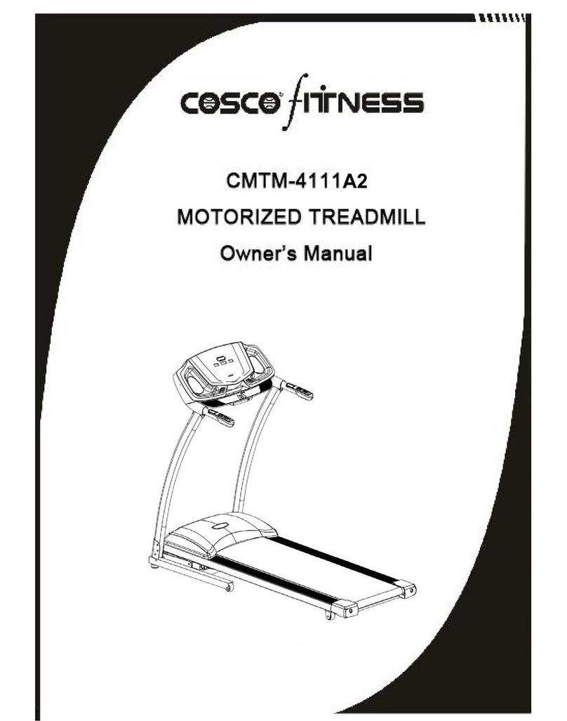 Cosco Fitness CMTM-4111A2 owner's manual