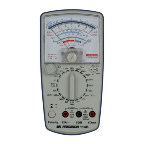 B+K precision 114B instruction manual