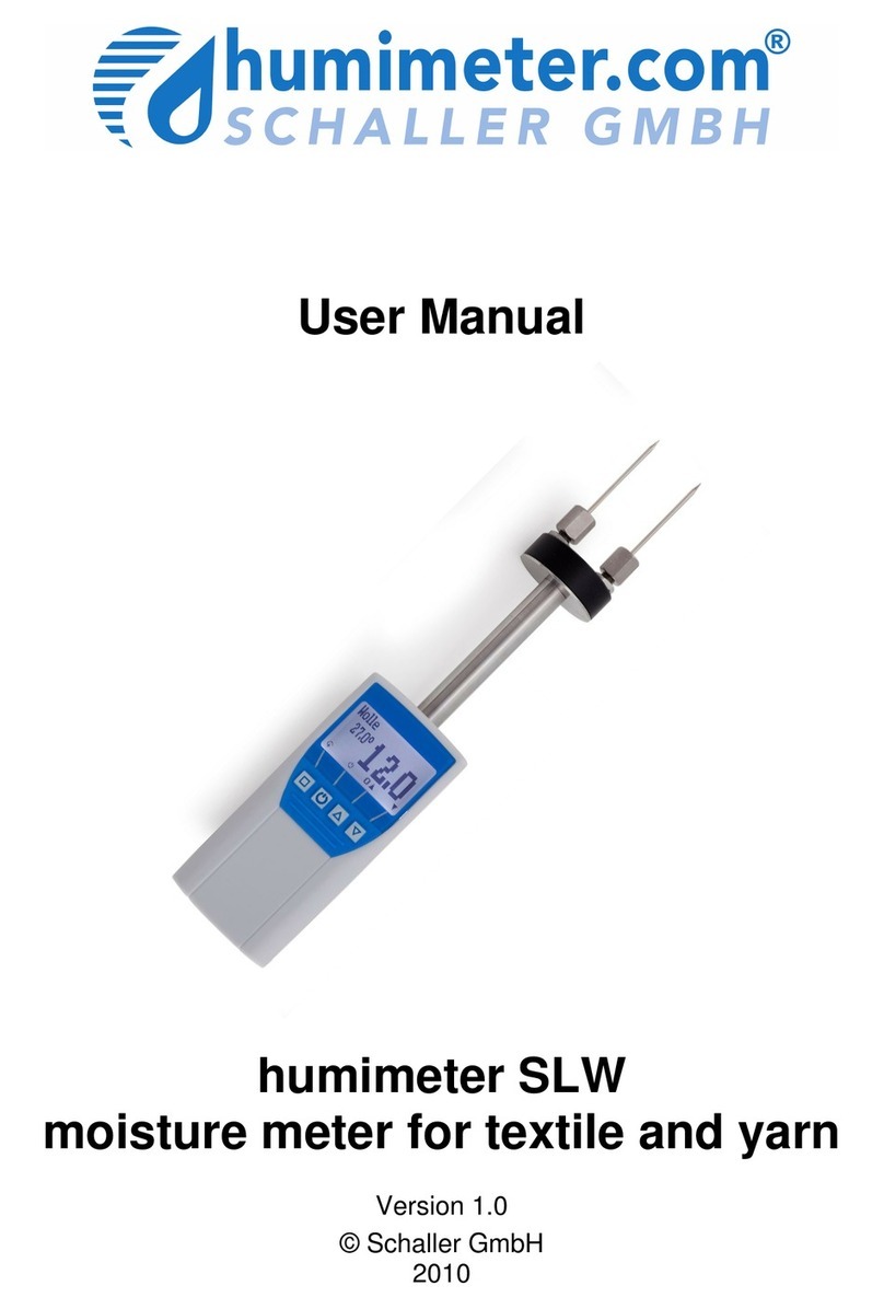 Humimeter SLW user manual