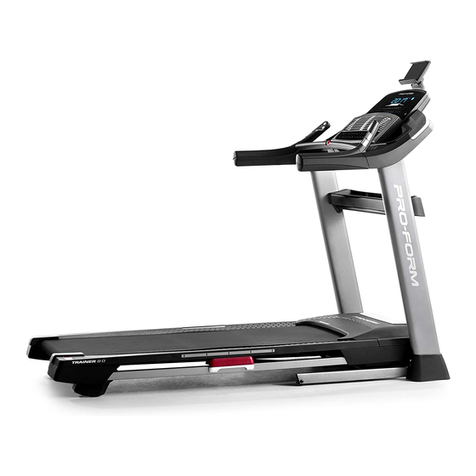 Pro-Form TRAINER 8.0 user manual