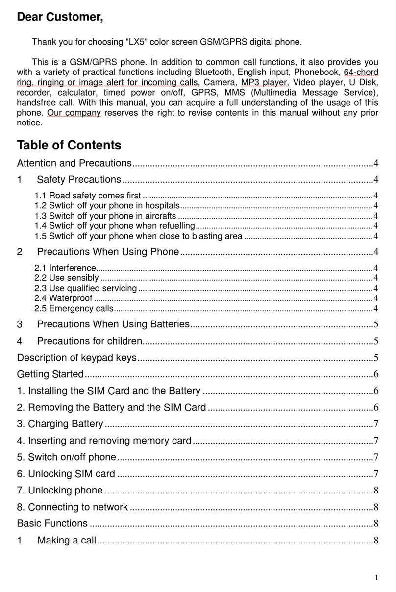 Lanix LX5 User manual