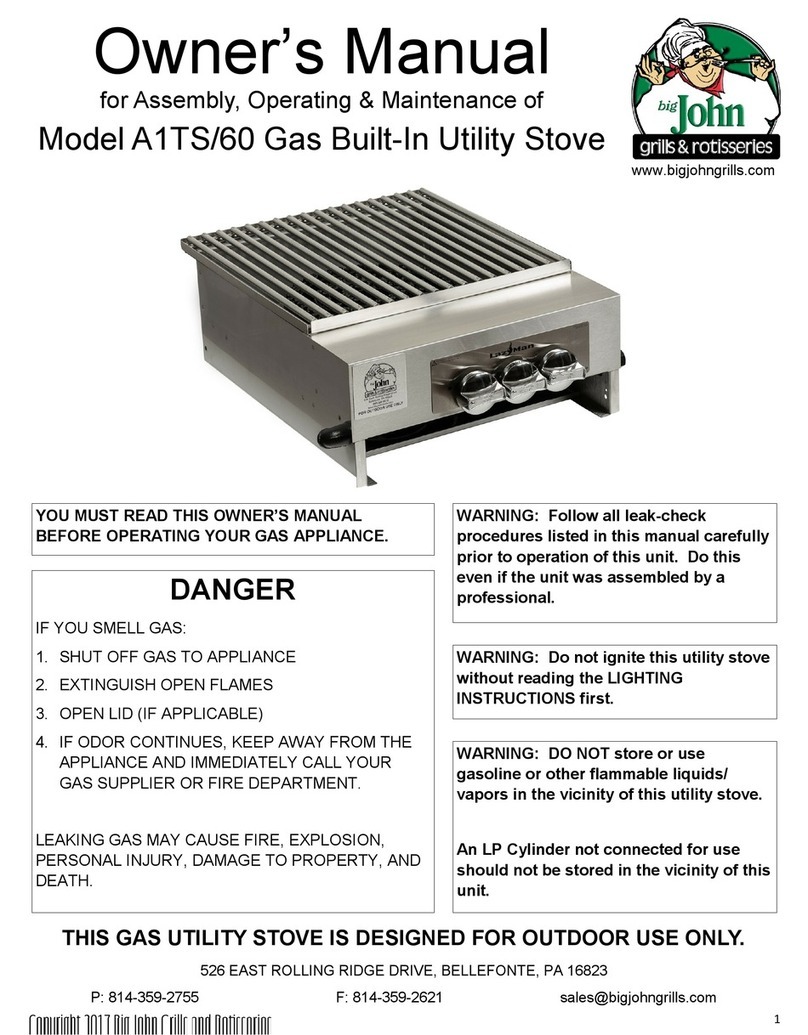BIG JOHN A1TS/60 owner's manual