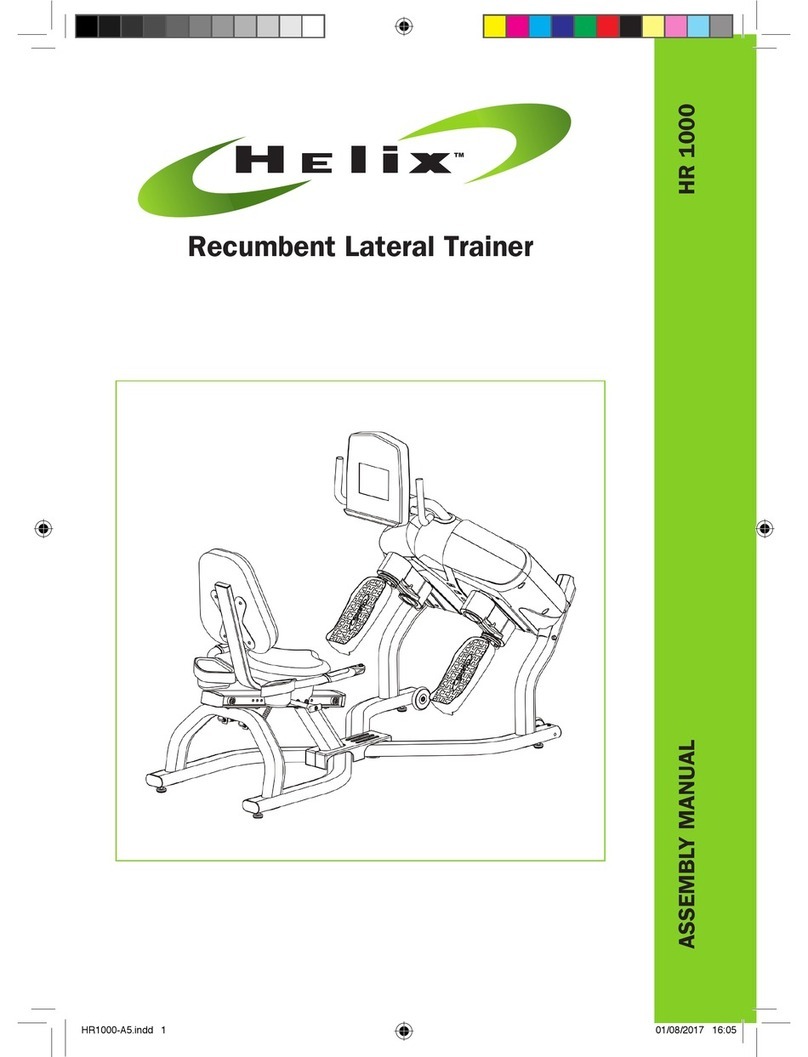 HELIX HR 1000 Assembly manual HELIX HR 1000 Assembly manual