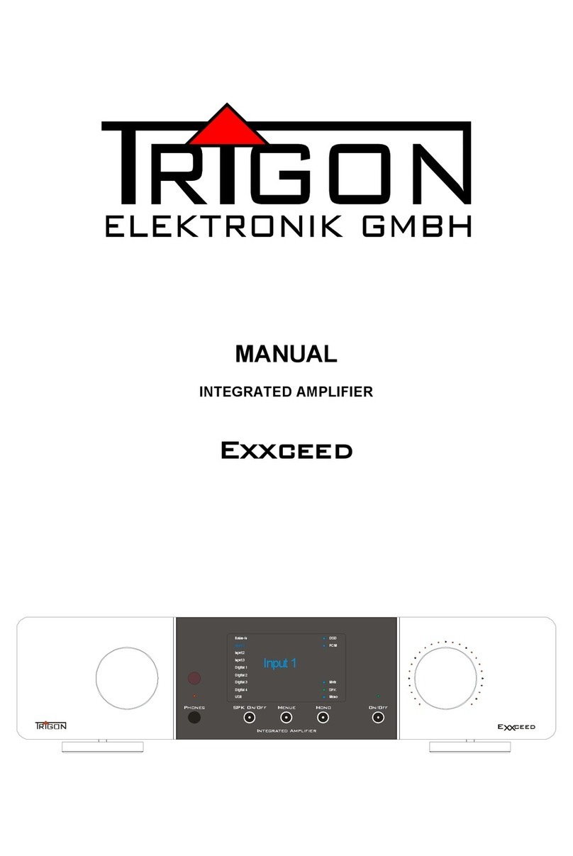 Trigon Elektronik Exxceed manual
