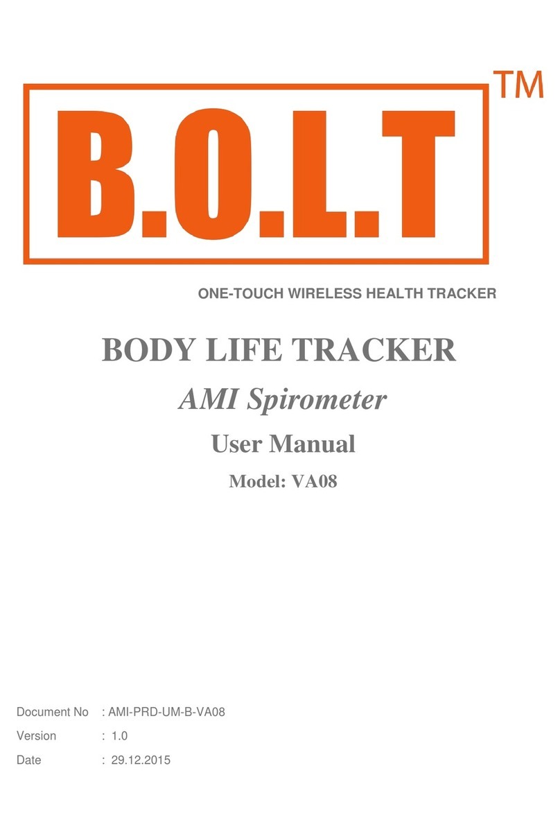 Bolt VA08 user manual