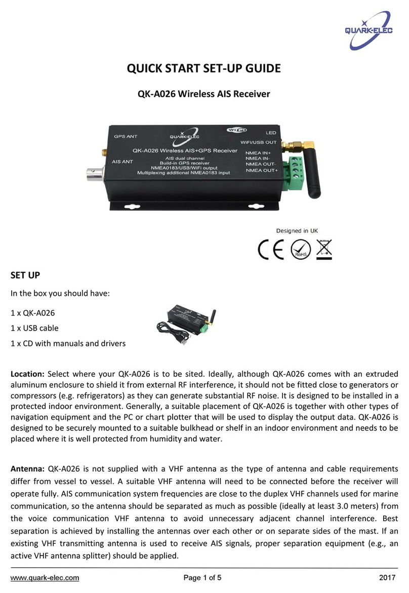 Quark-Elec QK-A026 Technical manual