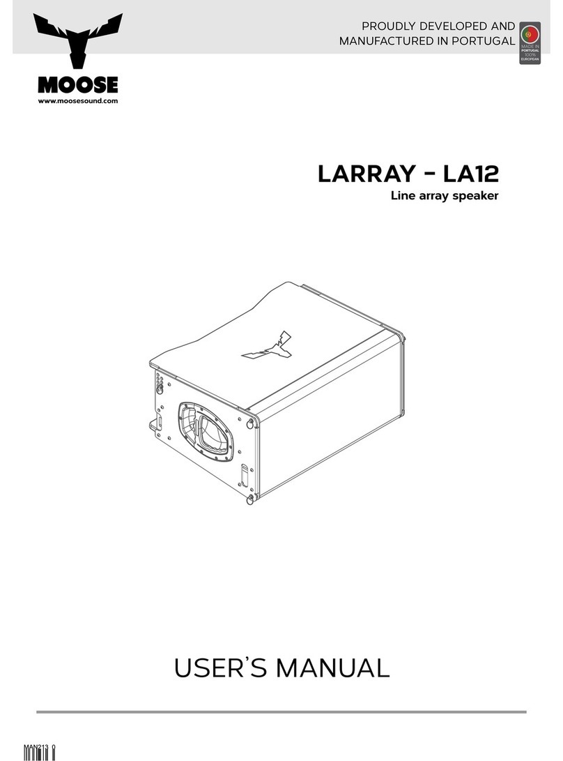 MOOSE LARRAY LA12 user manual