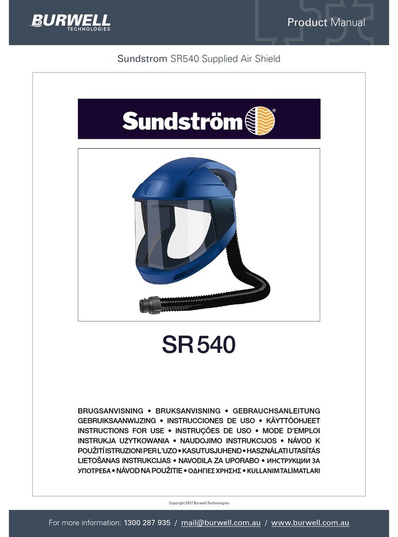 Sundstrom SR540 product manual