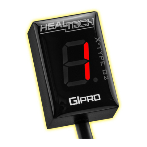 Heal-Tech GIpro X-type User manual Heal-Tech GIpro X-type User manual