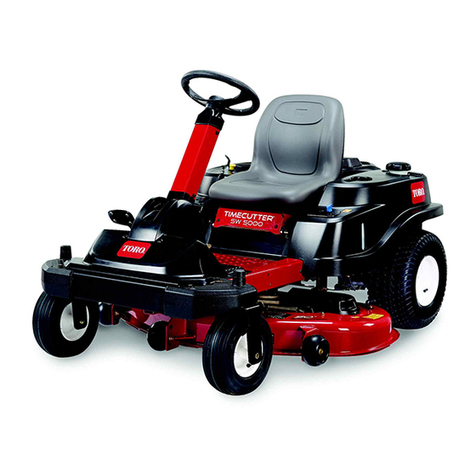 Toro TimeCutter SW 5000 Operator's manual