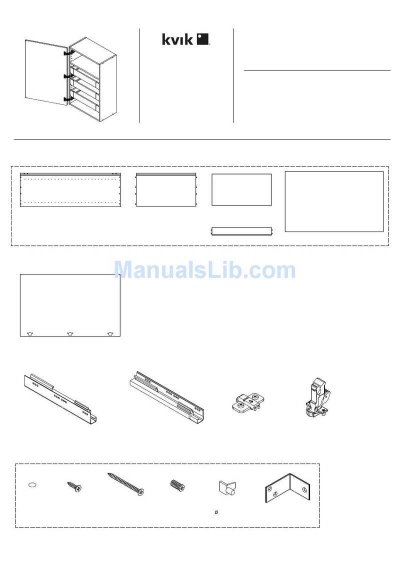 Kvik O920,060-050-040 Assembly manual Kvik O920,060-050-040 Assembly manual
