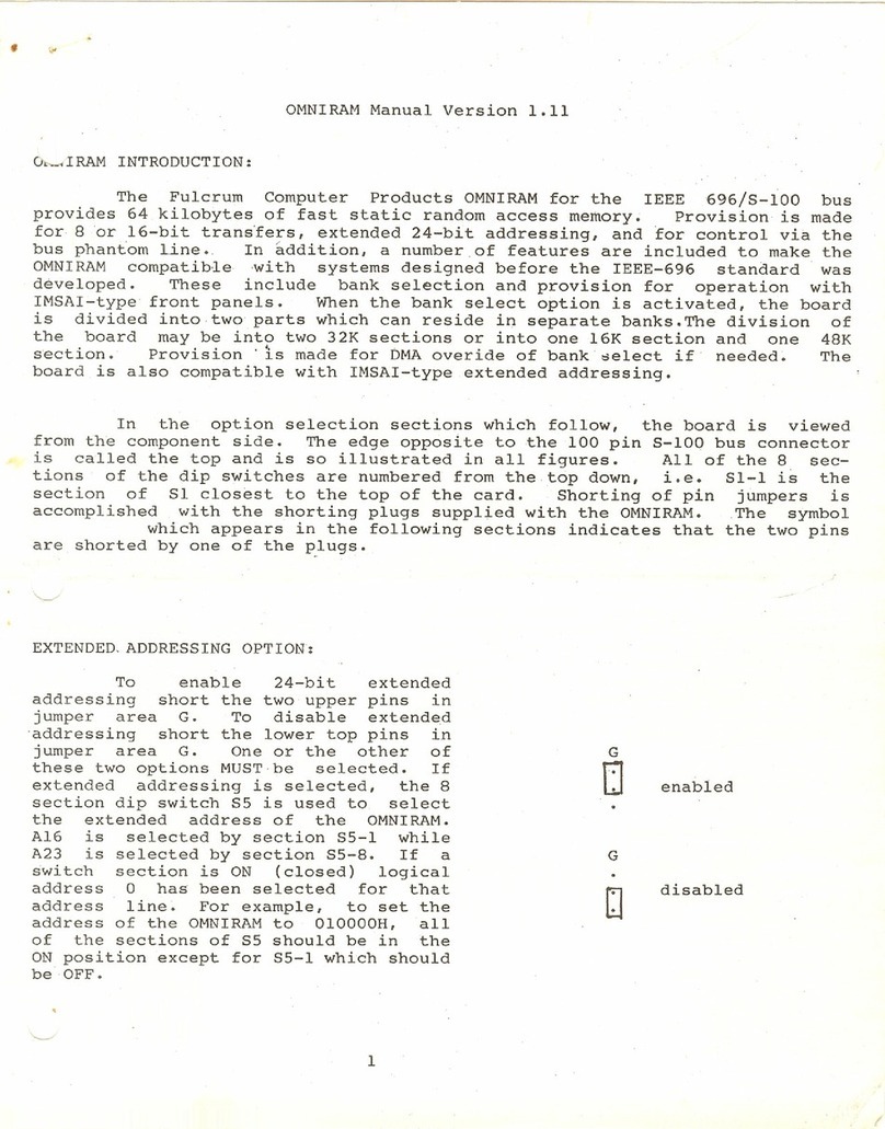 Fulcrum OMNIRAM manual