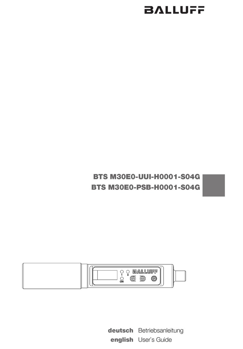 Balluff BTS M30E0-UUI-H0001-S04G user guide