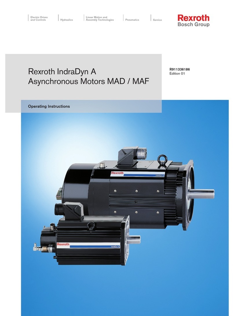 REXROTH MAD100 operating instructions
