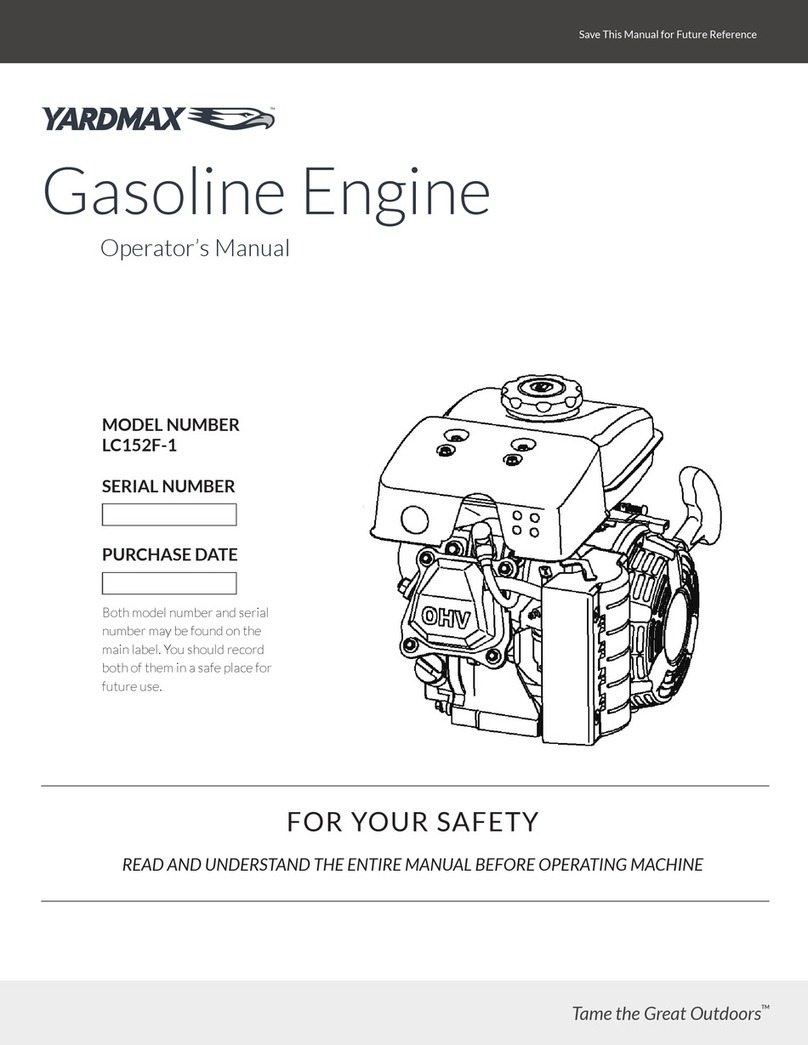 YARDMAX LC152F-1 Operator's manual