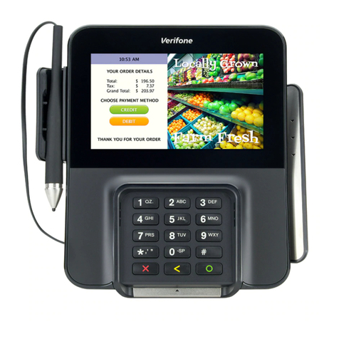 VeriFone M400 installation guide