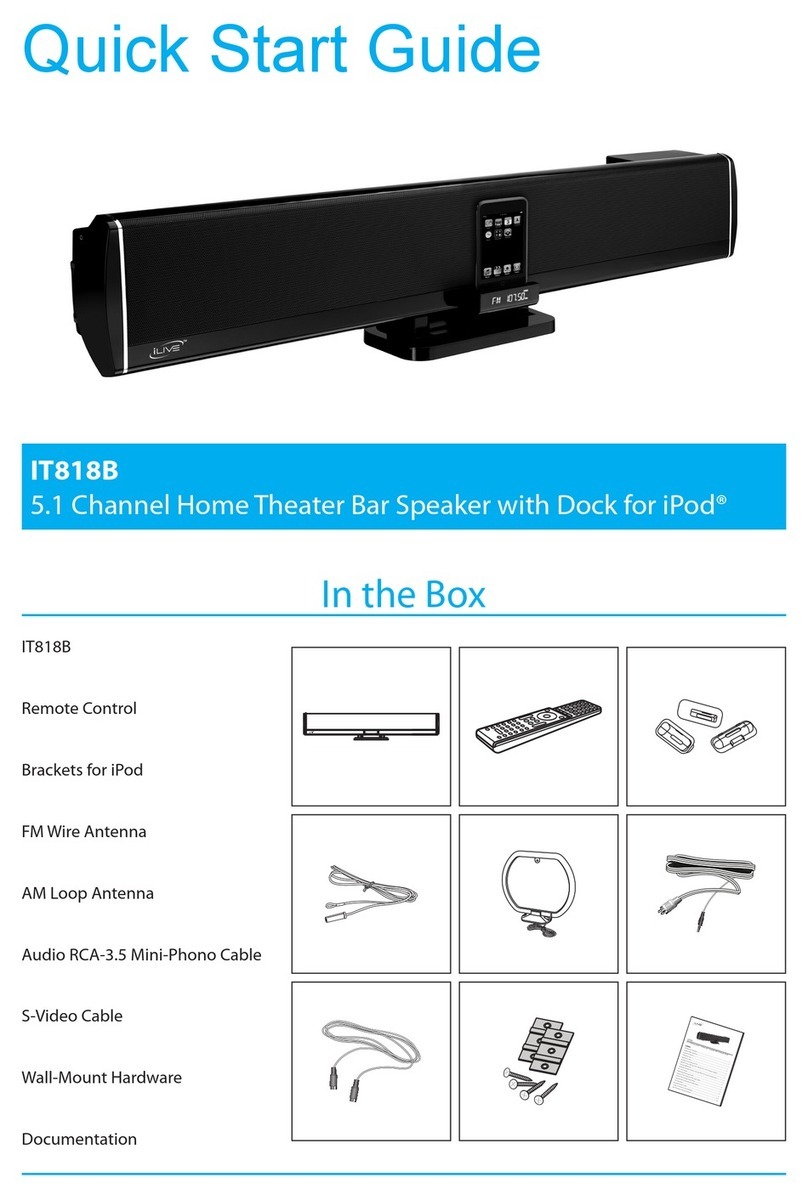 iLive IT818B User manual