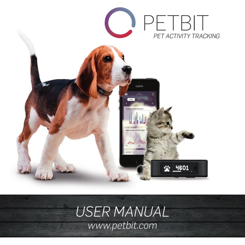 Petbit Pet Activity Tracker user manual