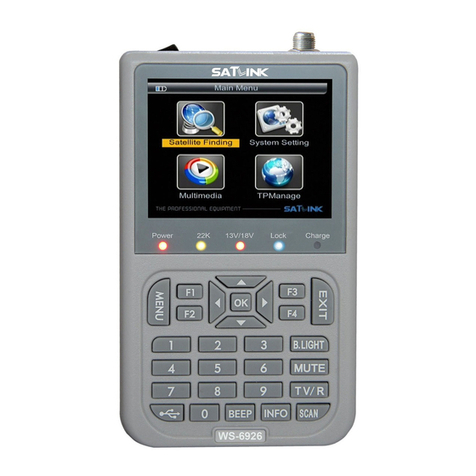 Satlink WS-6926 user manual
