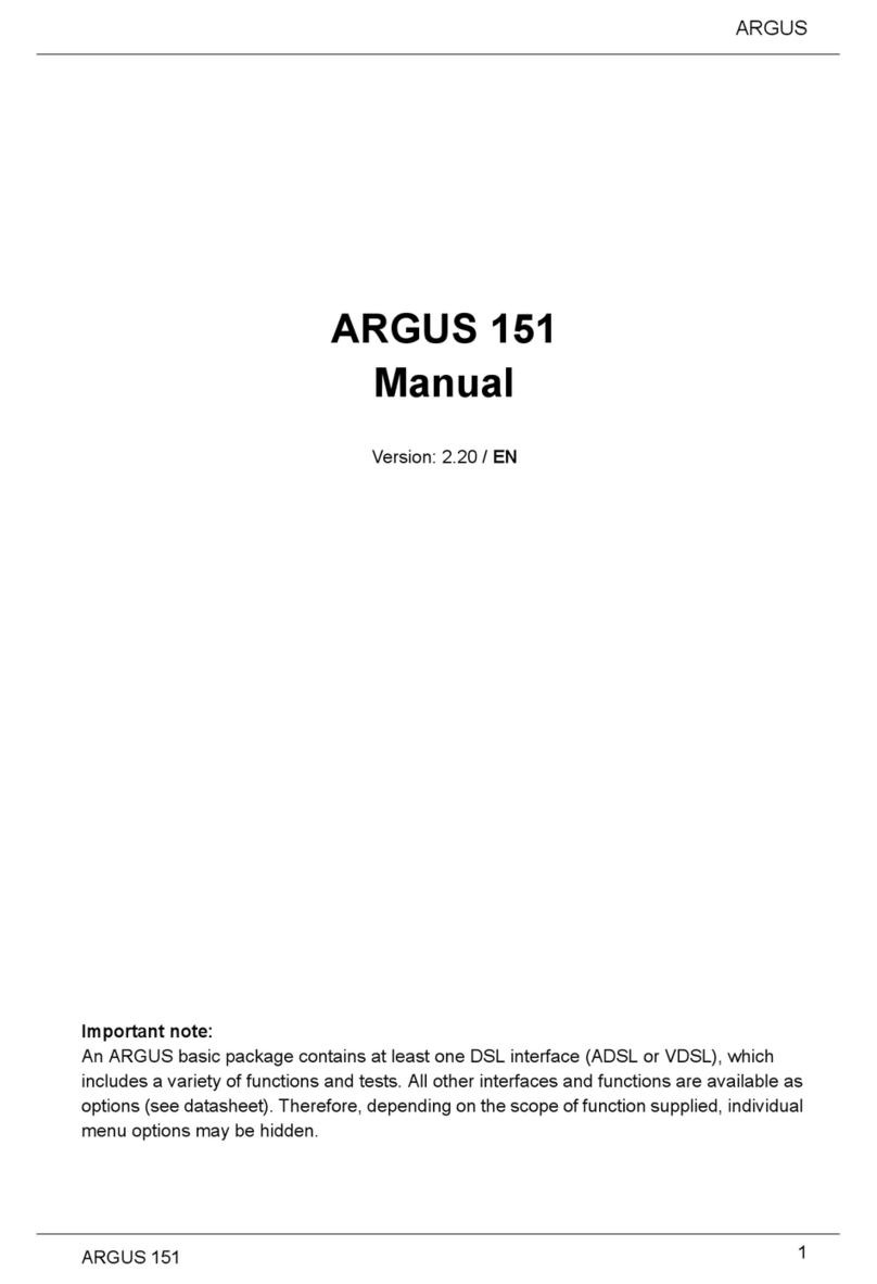 Argus 151 manual