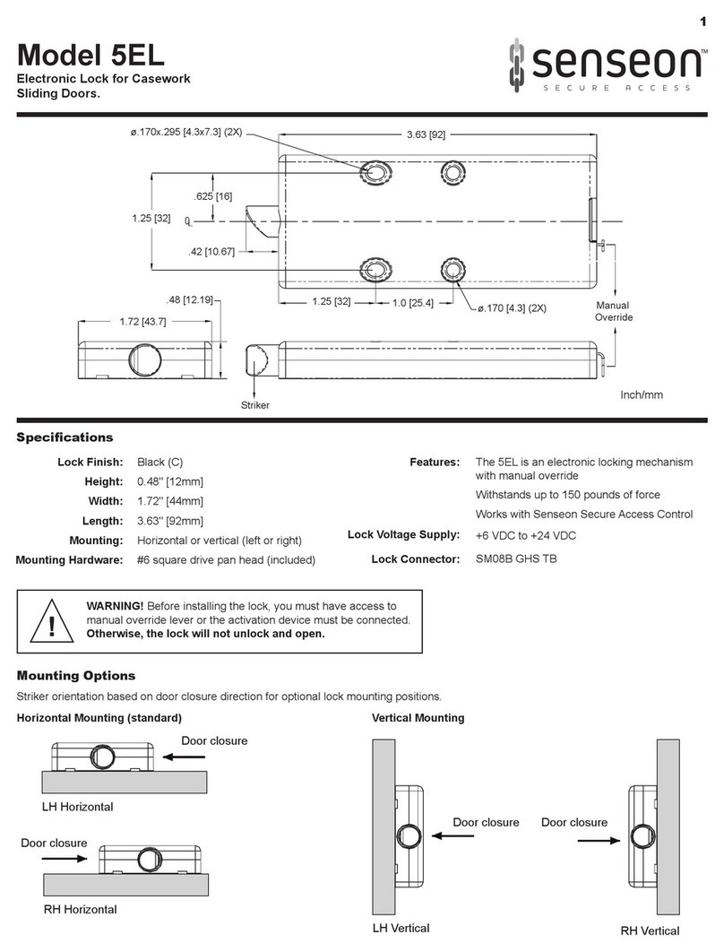 Senseon 5EL installation guide