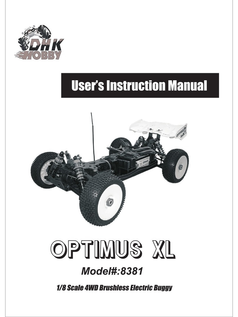 DHK Hobby Optimus XL Operator's manual