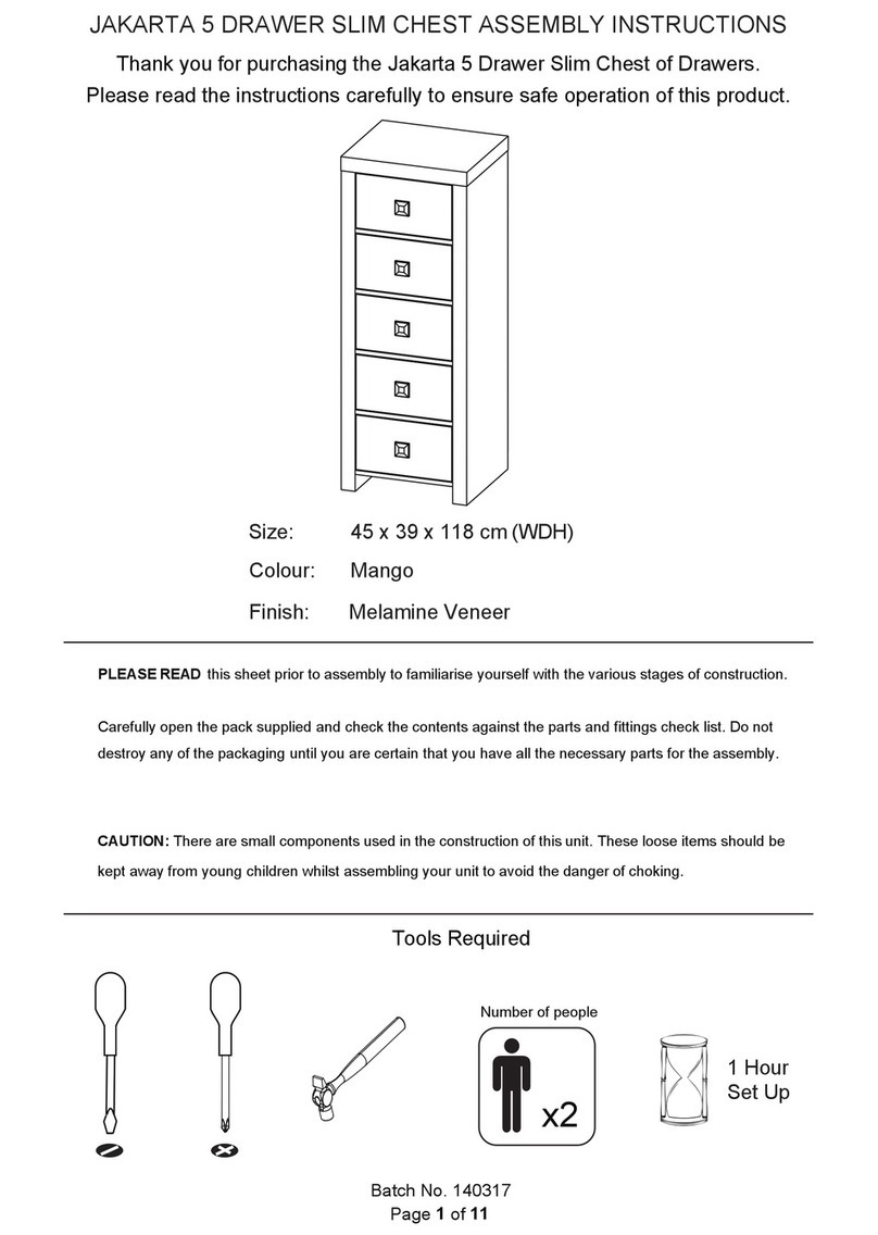 GFW JAK5DRMNG Assembly instructions