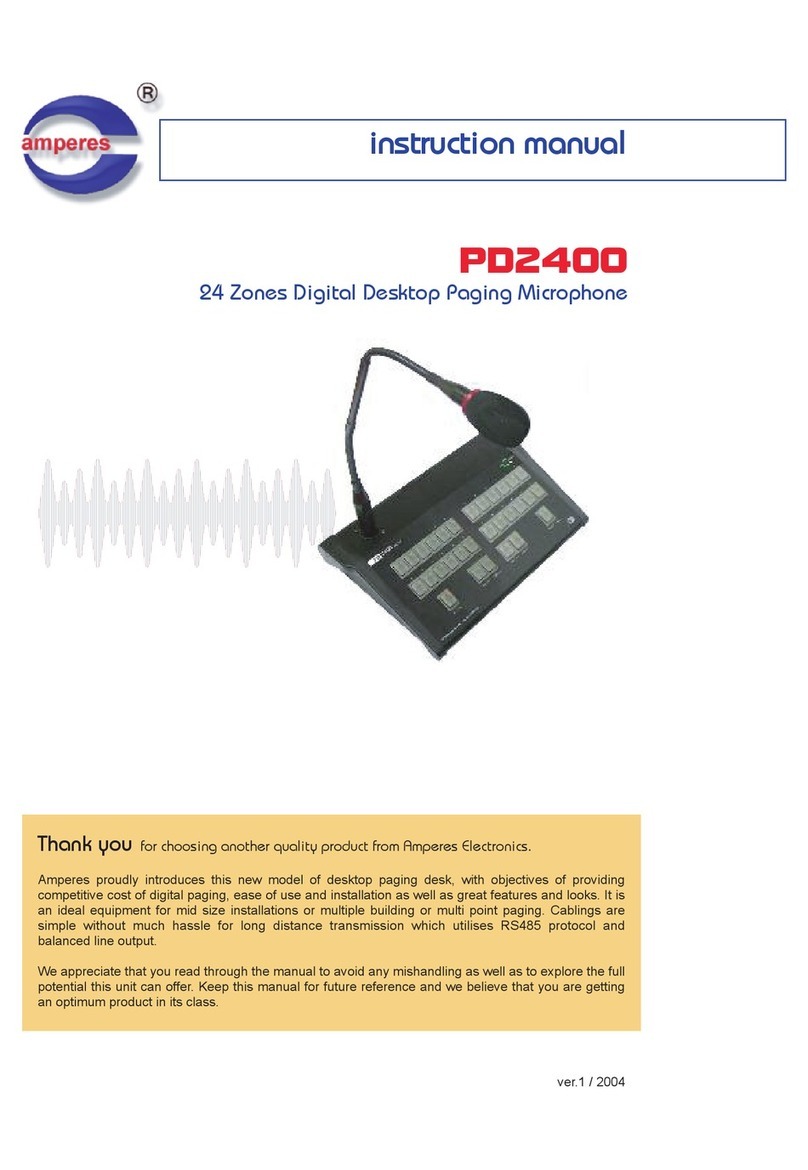 Amperes PD2400 instruction manual