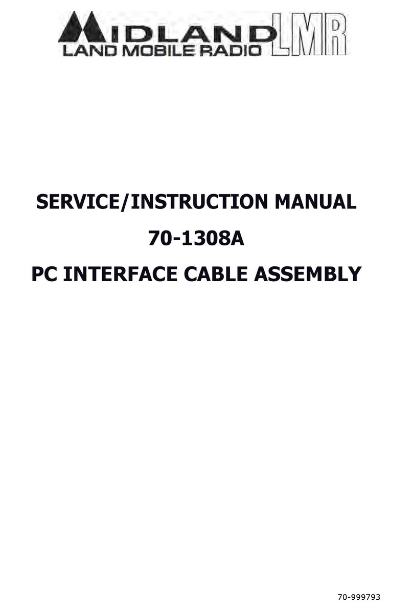 Midland 70-1308A Service and instruction manual