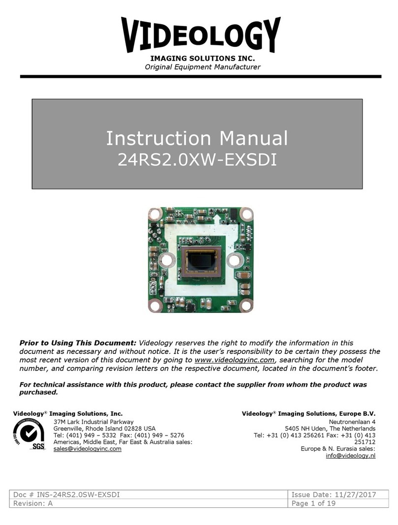 Videology 24RS2.0XW-EXSDI instruction manual