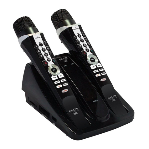 GRAND VIDEOKE TKR-371mp user manual